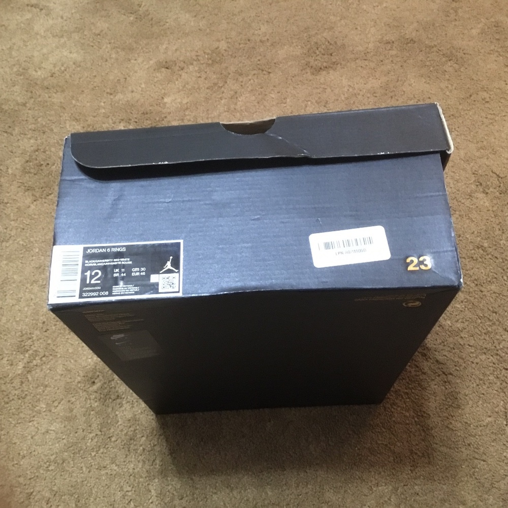 Empty Box- JORDAN 6 RINGS - Empty Box with 23 Tis… - image 16